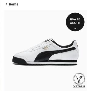 Puma Roma Basic sneakers, new in box, sold out online.